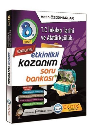 8. Sınıf LGS T.C. İnkılap Tarihi ve Atatürkçülük Etkinlikli Kazanım Soru Bankası