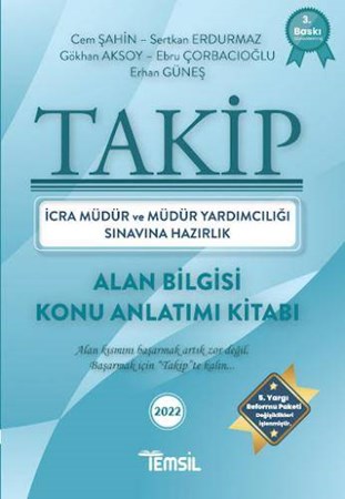 TAKİP İcra Müdürlüğü ve Yardımcılığı Alan Konu Anlatımı