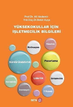 İşletmecilik Bilgileri Yüksekokullar İçin