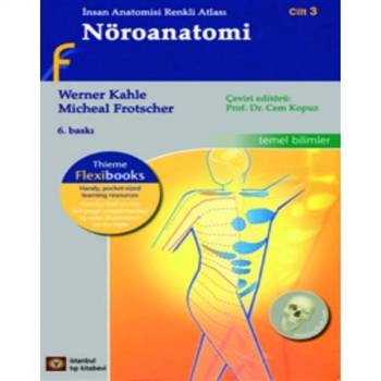 Nöroanatomi İnsan Anatomisi Renkli Atlası Cilt