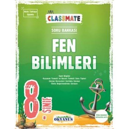 8. SINIF CLASSMATE FEN BİLİMLERİ SORU BANKASI