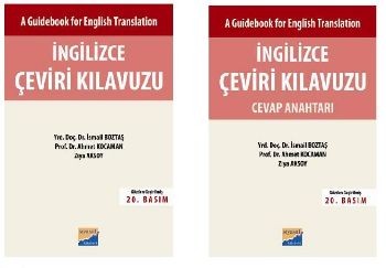 A Guidebook For English Translation İngilizce Çeviri Kılavuzu Cevap Anahtarı