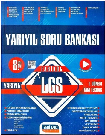 8. Sınıf LGS Fasikül Yarıyıl Soru Bankası