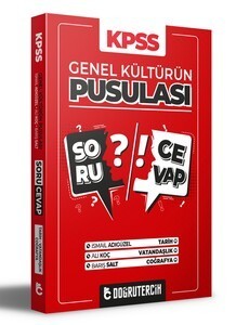 Doğru Tercih Yayınları 2021 Kpss Genel Kültürün Pusulası Soru Cevap