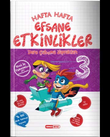 3. Sınıf Hafta Hafta Efsane Etkinlikler