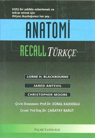 Anatomi Recall Türkçe