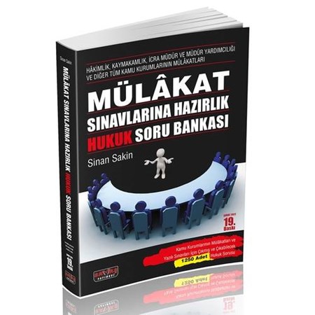 Mülakat Sınavlarına Hazırlık Hukuk Soru Bankası