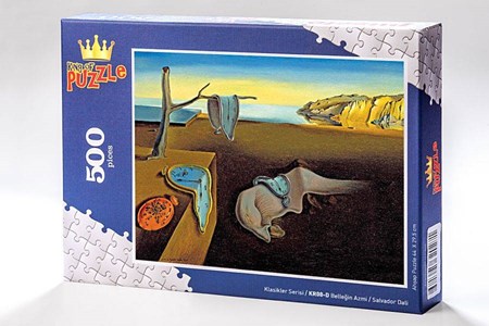 Klasikler Serisi Belleğin Azmi Salvador Dali 500 Parça Puzzle Kr08 D
