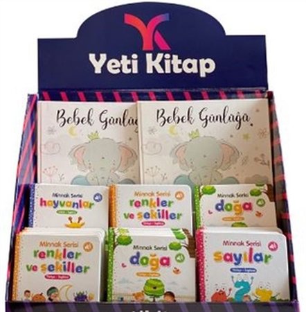 Yeti Bebek Kitapları Standı (45 Kitap - 5 Çeşit)
