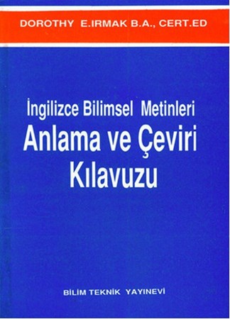 İngilizce Bilimsel Metinleri Anlama Ve Çeviri Kılavuzu