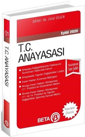 T.c. Anayasası - Eylül 2020