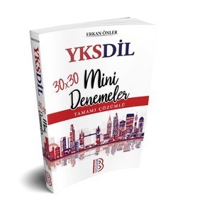 Benim Hocam Yayınları Yksdil 30X30 Tamamı Çözümlü Mini Denemeler