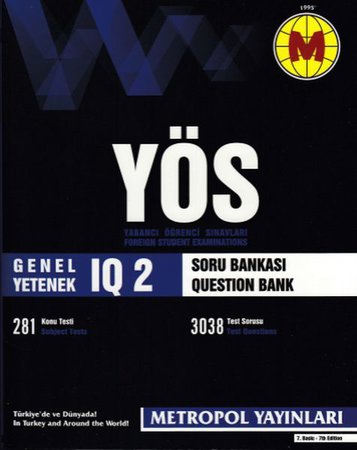 Metropol YÖS IQ Soru Bankası 2 (Yeni)