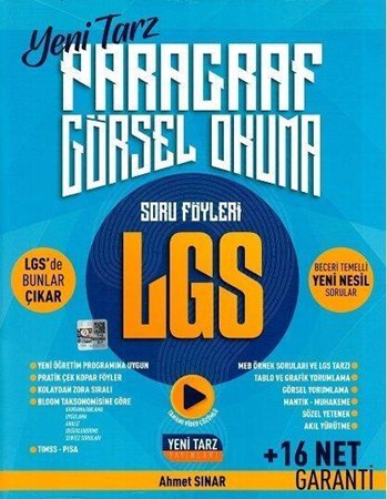 8. Sınıf LGS Paragraf Görsel Okuma Soru Föyleri