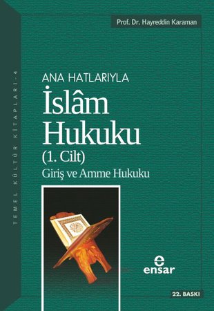 Ana Hatlarıyla İslam Hukuku 1