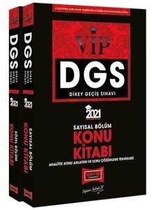 Yargı Yayınları 2021 Dgs Vip Sayısal – Sözel Bölüm Konu Kitabı Seti