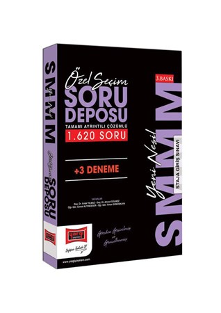 SMMM Tamamı Ayrıntılı Çözümlü Özel Seçim Soru Deposu +3 Deneme 2023