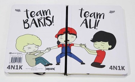 4N1K Teamali Ve Barış Defter