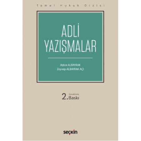 Temel Hukuk Dizisi Adli Yazışmalar