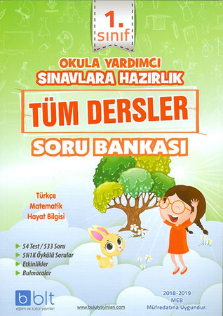 Bulut 1.Sınıf Tüm Dersler Soru Bankası (Yeni)