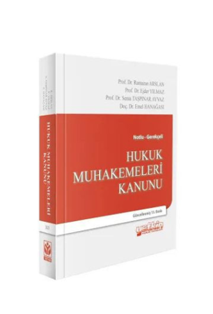 Hukuk Kitapları,Kanunlar, - Yetkin Yayınları - Hukuk Muhakemeleri Kanu Notlu-Gerekçeli Hukuk Muhakemeleri Kanunu ve İlgili Mevzuat