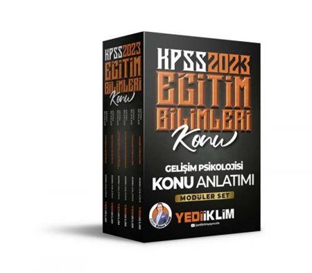 2023 KPSS Eğitim Bilimleri Konu Anlatımlı Modüler Set
