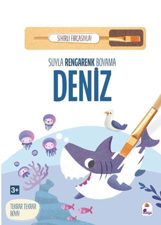 Suyla Rengarenk Boyama - Deniz (Sihirli Fırçasıyla)