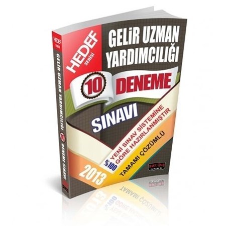 2013 Gelir Uzman Yardımcılığı Sınavı 10 Deneme