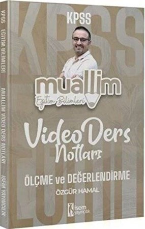 KPSS Eğitim Bilimleri Muallim Ölçme ve Değerlendirme Video Ders Notları