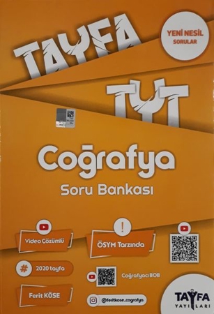Tayfa TYT Coğrafya Soru Bankası (Yeni)