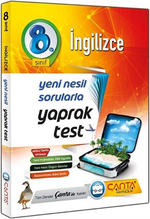 8. Sınıf İngilizce Yaprak Test