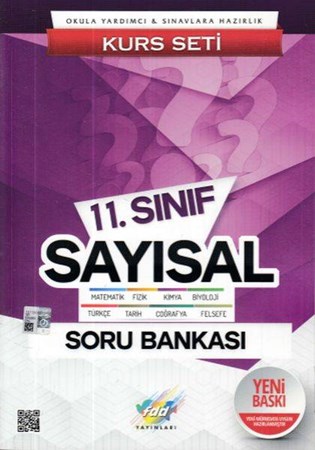 Fdd 11.sınıf Sayısal Soru Bankası Kurs Seti Yeni
