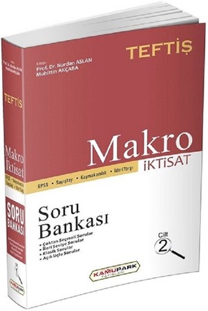 Makro İktisat Cilt 2 Soru Bankası / Teftiş Kpss