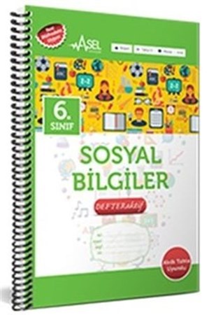 Asel Defteraktif 6. Sınıf Sosyal Bilgiler