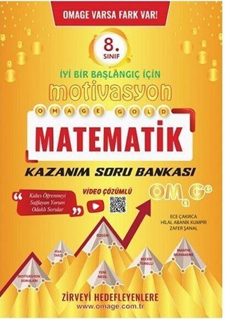 8. Sınıf Omage Motivasyon Matematik Soru Bankası