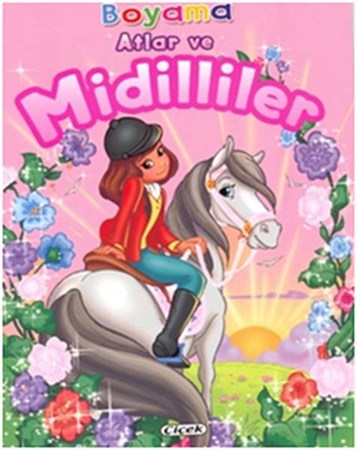 Atlar Ve Midilliler Boyama 4