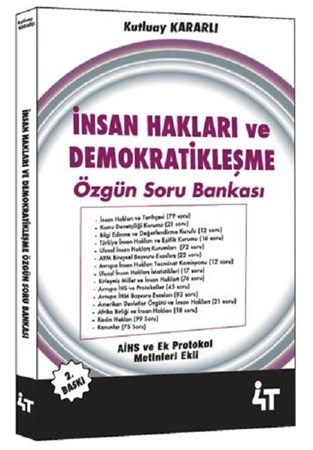 İnsan Hakları Ve Demokratikleşme Özgün Soru Bankası