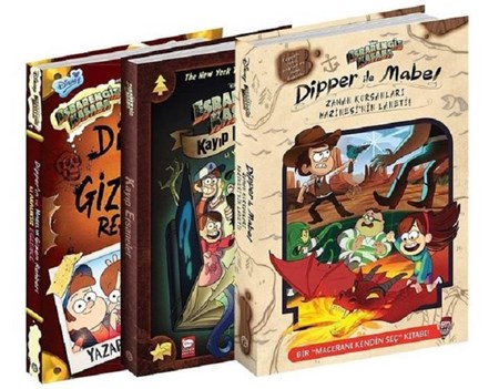 Disney Esrarengiz Kasaba Macera Serisi-3 Kitap Takım
