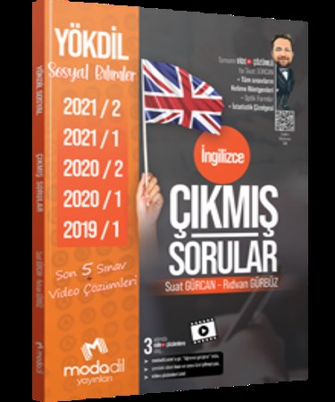 Modadil Yayınları YÖKDİL Sosyal Bilimler Çıkmış Sorular Tamamı Video Çözümlü