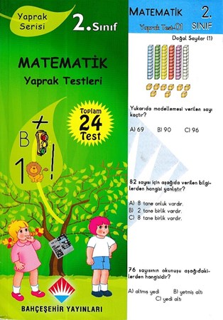 Bahçeşehir 2. Sınıf Matematik Yaprak Testleri