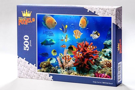 Doğa Serisi Resif 500 Parça Puzzle Dg12 D
