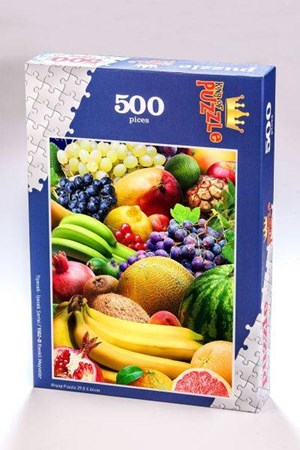 Yiyecek İçecek Serisi Renkli Meyveler 500 Parça Puzzle Yi02 D