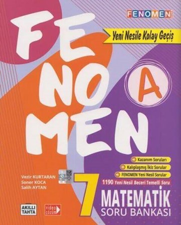 7. Sınıf Fenomen Matematik A Soru Bankası