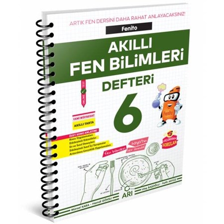 6. Sınıf Akıllı Fen Bilimleri Defteri Fenito