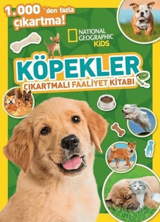 National Geographic Kids Köpekler Çıkartmalı Faaliyet Kitabı