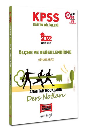 2022 KPSS Eğitim Bilimleri Ölçme ve Değerlendirme Anahtar Hocaların Ders Notları