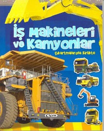 İs Makineleri Ve Kamyonlar Çıkartmalı Kitap