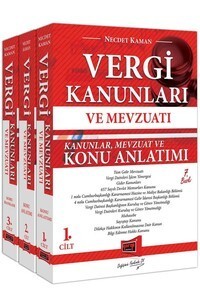 Yargı Yayınları Vergi Kanunları Ve Mevzuatı Konu Anlatımı Ve Soru Bankası 3 Kitap 7. Baskı