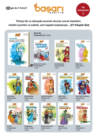 Epsilon Çocuk Klasikleri Seti (27 Kitap)