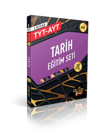 TYT-AYT Tarih Eğitim Seti 1. Kitap Gold